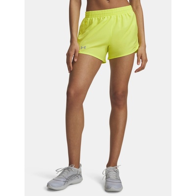 Under Armour dámske kraťasy UA Fly By 3'' Shorts žltá