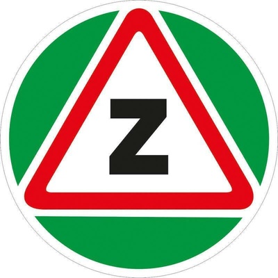 Samolepka inverzní - Začátečník, Samolepka, formát 105x105 mm, Samolepicí