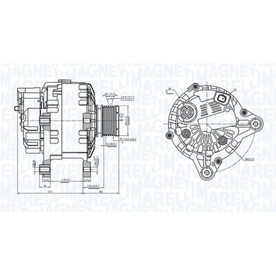 Generátor MAGNETI MARELLI 063739064010