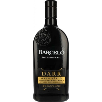 Ron Barceló Dark Gran Anejo Rum 37,5% 0,7 l (holá láhev)
