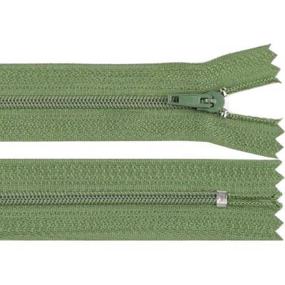 Pro Háčkování Spirálový zip pinlock No 3 délka 20 cm lahvově zelený