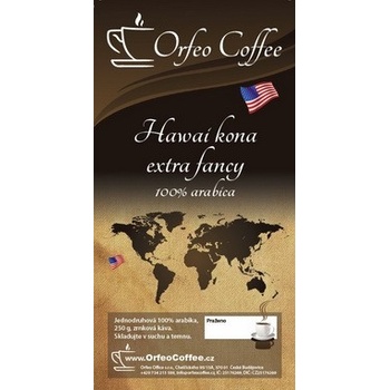 Orfeo coffee Hawaii Kona Extra Fancy 250 g