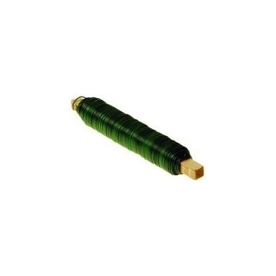 LEVIOR Drát vázací 0. 9(0. 65)mmx30m zelený ZN/PVC