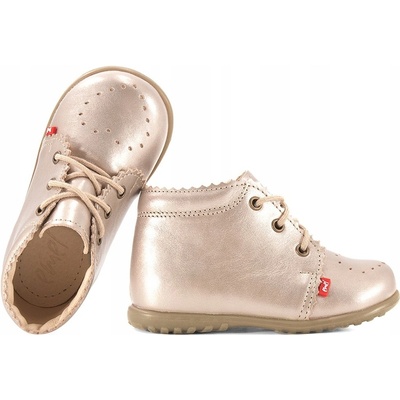Emel ES1152-1 dívčí polobotky ročky zlaté