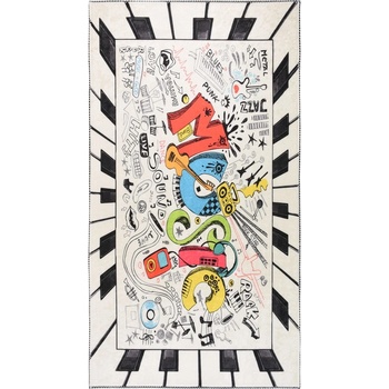 Vitaus Детски килим подходящ за пране 120x180 cm Musical - Vitaus (KRN-KID-2017-120x180)