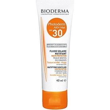 Bioderma Photoderm AKN ochranný matující fluid na obličej SPF30 40 ml