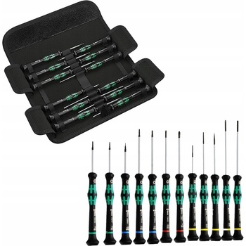 Wera Sada skrutkovačov pre elektroniku Kraftform Micro 12 Universal 1, 12dielna