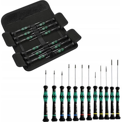 Wera Sada skrutkovačov pre elektroniku Kraftform Micro 12 Universal 1, 12dielna