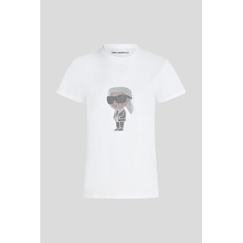 Karl Lagerfeld Памучна тениска Karl Lagerfeld IKON (A3W17076)