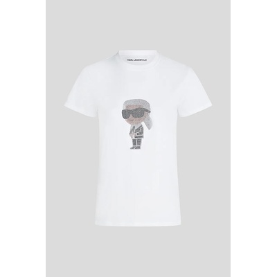 Karl Lagerfeld Памучна тениска Karl Lagerfeld IKON (A3W17076)