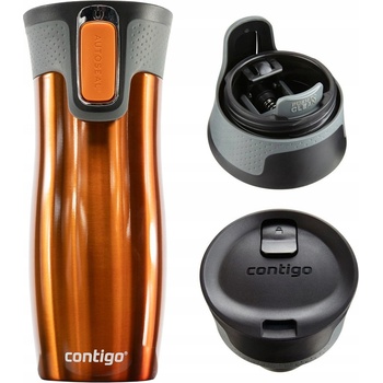 Contigo West Loop Termohrnček 2.0 tangerine 470 ml