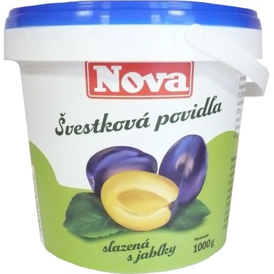 Nova Povidla švestková s jablky 1 kg