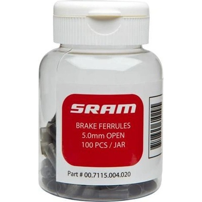 Sram BRAKE FERRULES BLK 100-COUNT