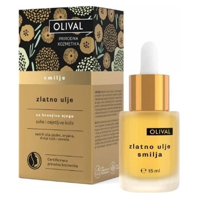 OLIVAL Slamienkový zlatý olej 15 ml