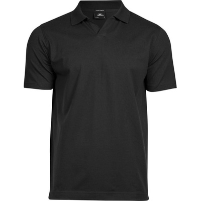 TeeJays polokošile TJ 1404 elastická krátký rukáv pánská COT-18140400201 černé