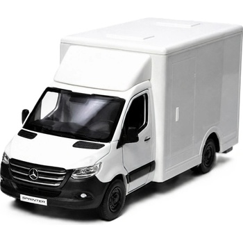 Kinsmart Метален микробус Kinsmart - Mercedes-Benz Sprinter, 1: 48, бял (54146)