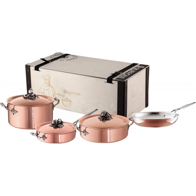 Ruffoni Sada hrnců OPUS CUPRA sada 7 ks měď – Zbozi.Blesk.cz
