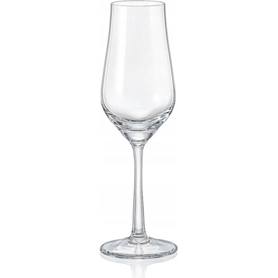 Crystalex Skleničky na šampaňské Pralinky bezbarvé 4 x 100 ml