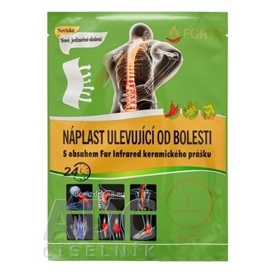 FORTE Náplast ulevující od bolesti 12 x 18 cm 1 ks