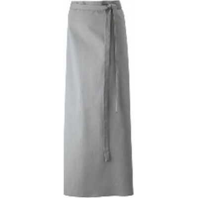 Exner Zástěra s látkovým pásem po celé délce 100x100cm 220 g/m Šedá grafitová EX103