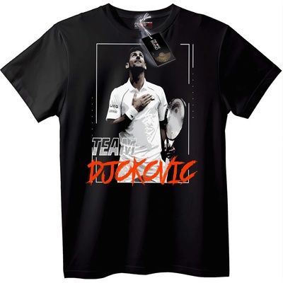 NOONEBRAND Тениска Отбор Джокович - XL, White