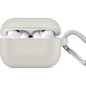 UNIQ Кейс Uniq Vencer за AirPods Pro 2 gen. , силиконов, сив (Uni000887-0)
