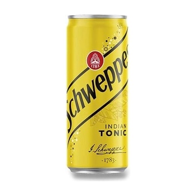 Schweppes Nápoje plech Tonic 330 ml