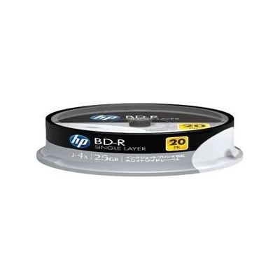 HPE Blu-Ray HP BD-R Single Layer 25Gb 4X - 10 бр. в шпиндел b32655