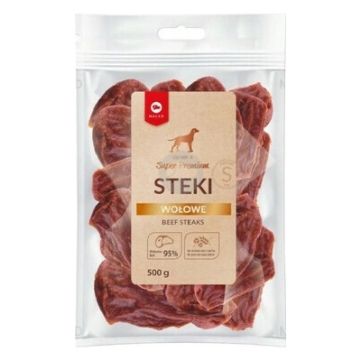 MACED hovädzie steaky 95% mäsa 2 x 500 g