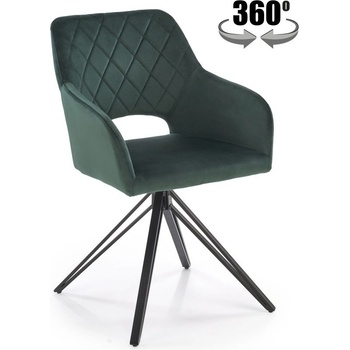 Halmar K535 Tmavě zelená / Černá