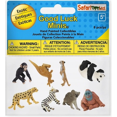 Safari Ltd 352222 divoké mini zvieratá 8 ks