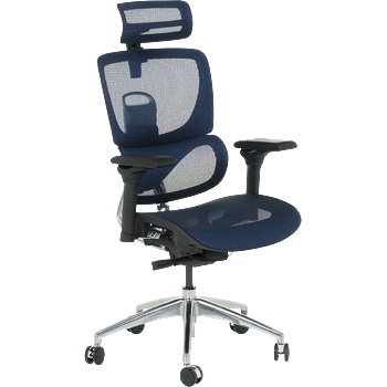 Ергономичен стол calgary - син (3520634)