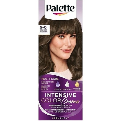 Schwarzkopf Palette Intensive Color Creme 5-0 Light Brown 50 ml