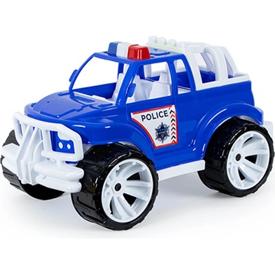 Bamsic ДЕТСКИ ГОЛЯМ ДЖИП ПОЛИЦИЯ 40 СМ