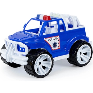 Bamsic ДЕТСКИ ГОЛЯМ ДЖИП ПОЛИЦИЯ 40 СМ - armtoys