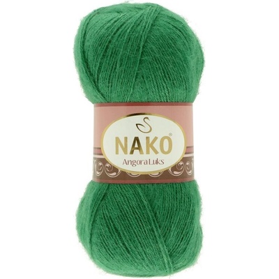 Nako Angora Luks 13871 zelená