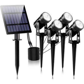 MXM Соларно градинско осветление със соларен панел - 4бр