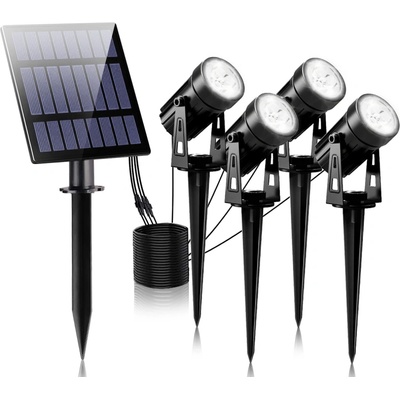 MXM Соларно градинско осветление със соларен панел - 4бр