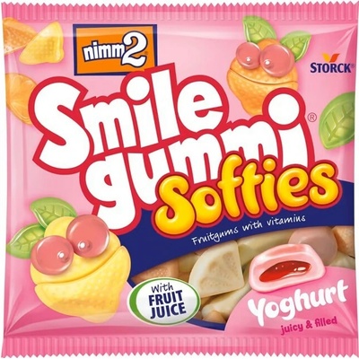 Nimm2 Smile gummi Softies Yoghurt ovocné s jogurtom 90 g