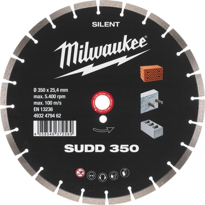 Milwaukee Tichý diamantový kotúč 350 mm 4932479462