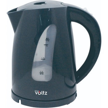 Voltz Електрическа кана Oliver Voltz OV51230B, 2200W, 1.7 л, Светлинен индикатор, Безжична, Сив металик (R51230B grey)