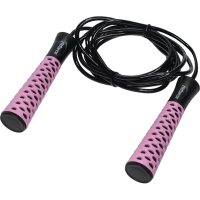 Švihadlo Fitforce JUMP ROPE FIT Ružová