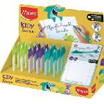 Maped Дисплей за писане с ролкова писалка, 0, 7 мм, изтриваема, MAPED "KIDY Learn MAGIC", смесени цветове 229503 (229503)