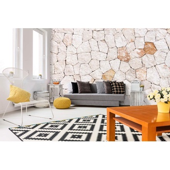 DIMEX ART s. r. o Самозалепваща се флизелинова фототапета каменна декоративна плочка 375 x 250 см