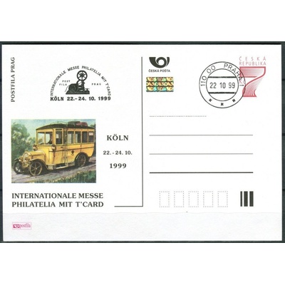 Česká pošta (1999) CDV 41 O - P 51 - Köln - razítko + kašet