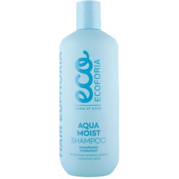 Ecoforia Шампоан за суха и изтощена коса ecoforia aqua moist shampoo 400мл (4745010333019)