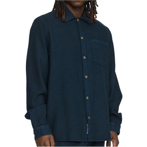 Revolution Мъжка риза с копчета Revolution Casual Shirt 3997 Shirt - Navy (033-3351-0213)
