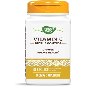 Nature's Way Vitamin C Bioflavonoids/ Витамин С & Биофлавони 500 mg х 100 капсули Nature’s Way (40330)