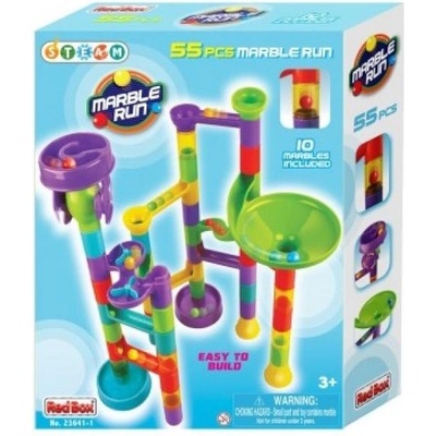 Teddies Пластмасова писта с топчета 55 части