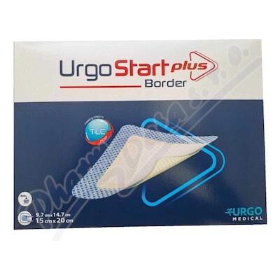 UrgoStart plus Border krytie lipidokol.15x20cm 10ks